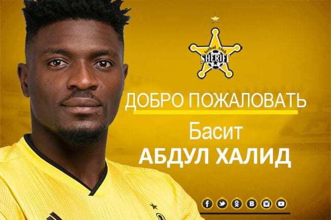 Ghanaian forward Abdul Basit Khalid targets 15 goals with new club Sheriff Tiraspol