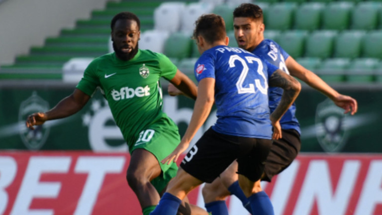 Ghanaian forward Elvis Manu is the most effective striker of Ludogorets this season