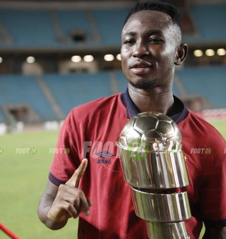 Ghanaian foward Perciuos Boah wins first trophy with Esperance de Tunis