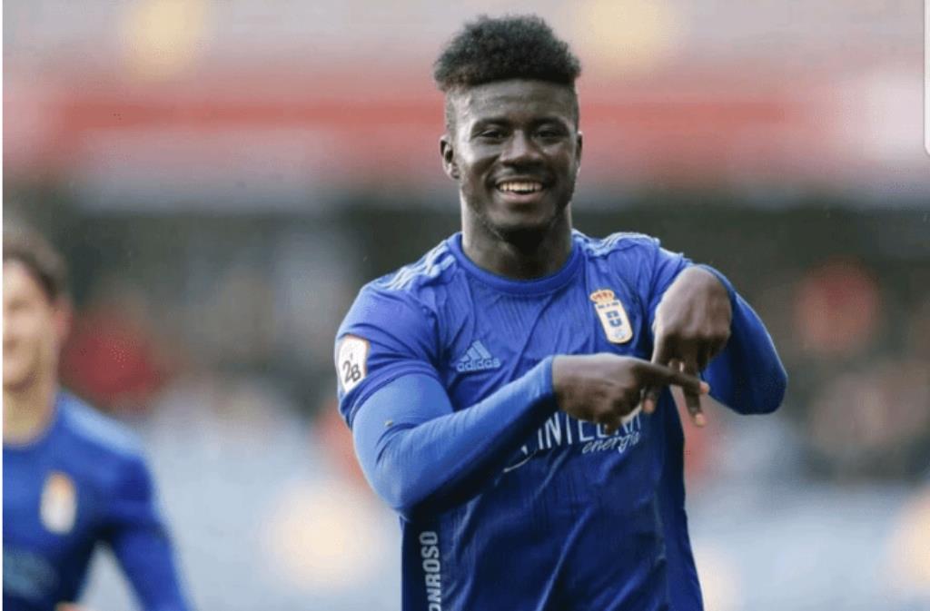 Ghanaian striker Samuel Obeng finds the net in Real Oviedo win over Huesca