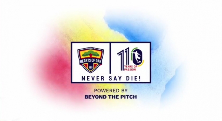 Hearts of Oak outdoor 110th anniversary logo