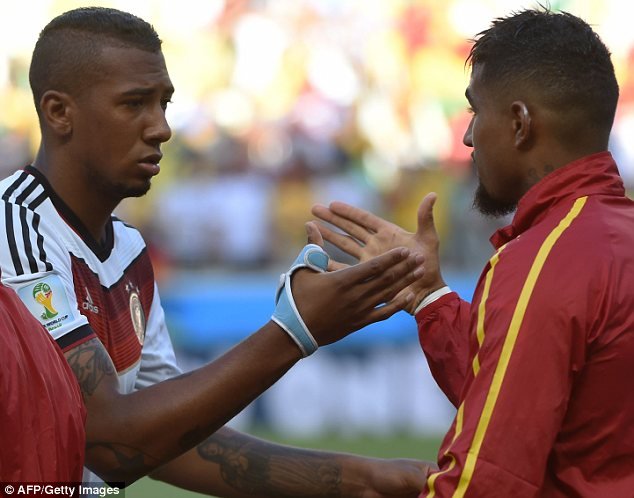 'I despise violence against women' - Kevin Prince Boateng slams his brother Jerome Boateng