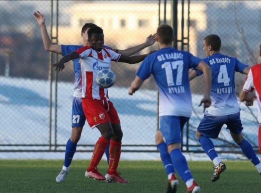 Ibrahim Mustafa scores two goals for Radnicki against Macva