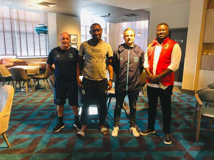 Kotoko assistant coach and brands manager arrives in England for attachment at Southampton