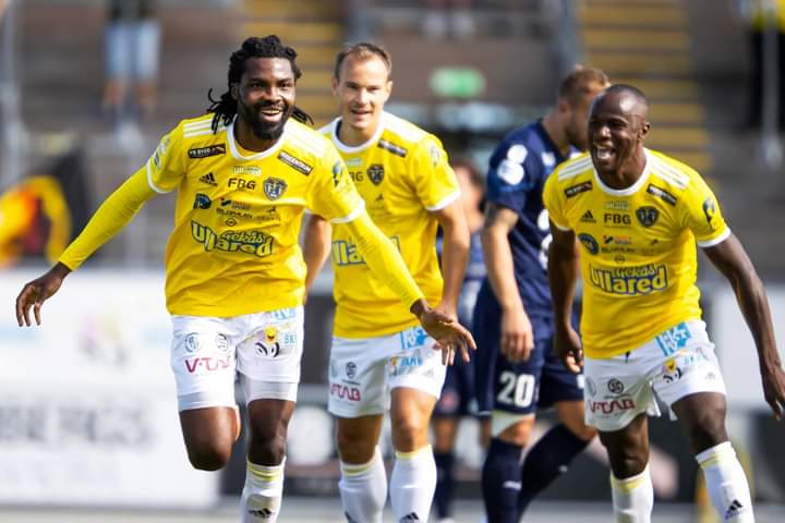 Kwame Kizzito scores in Falkenberg's dissapointing home draw