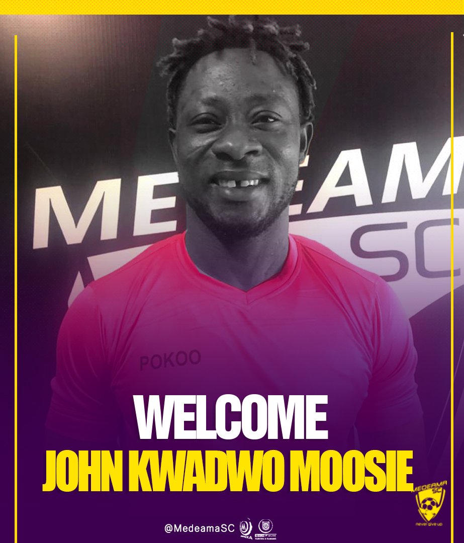 Medeama SC announce signing of goalkeeper John Moosie to bolster squad