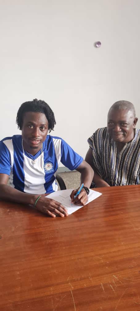 OFFICIAL : Great Olympics sign former Ebusua Dwarfs midfielder George Asamoah