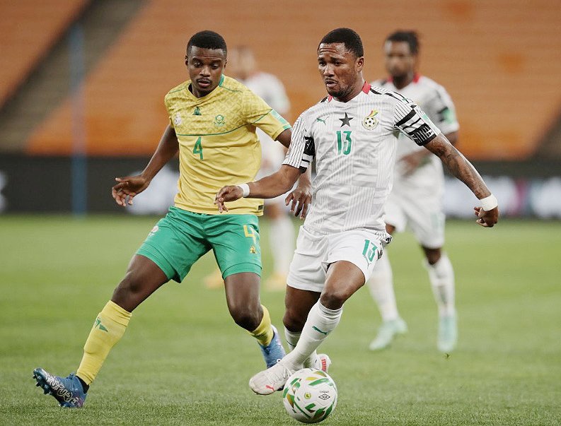South Africa v Ghana: group G standings, Bafana Bafana go top