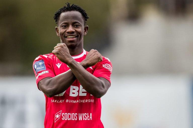 Wisla's Yaw Yeboah is the football player of the month - August in Poland