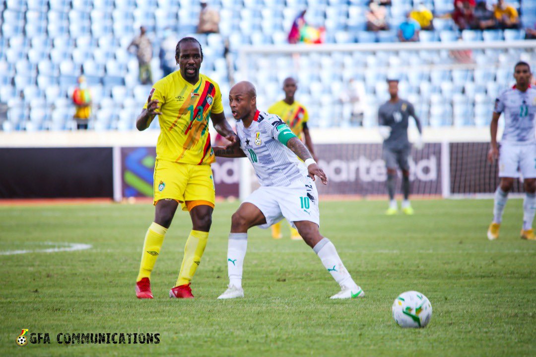 2022 FIFA WCQ: Andre Ayew delighted to score as Ghana beat Zimbabwe to pile pressure on South Africa
