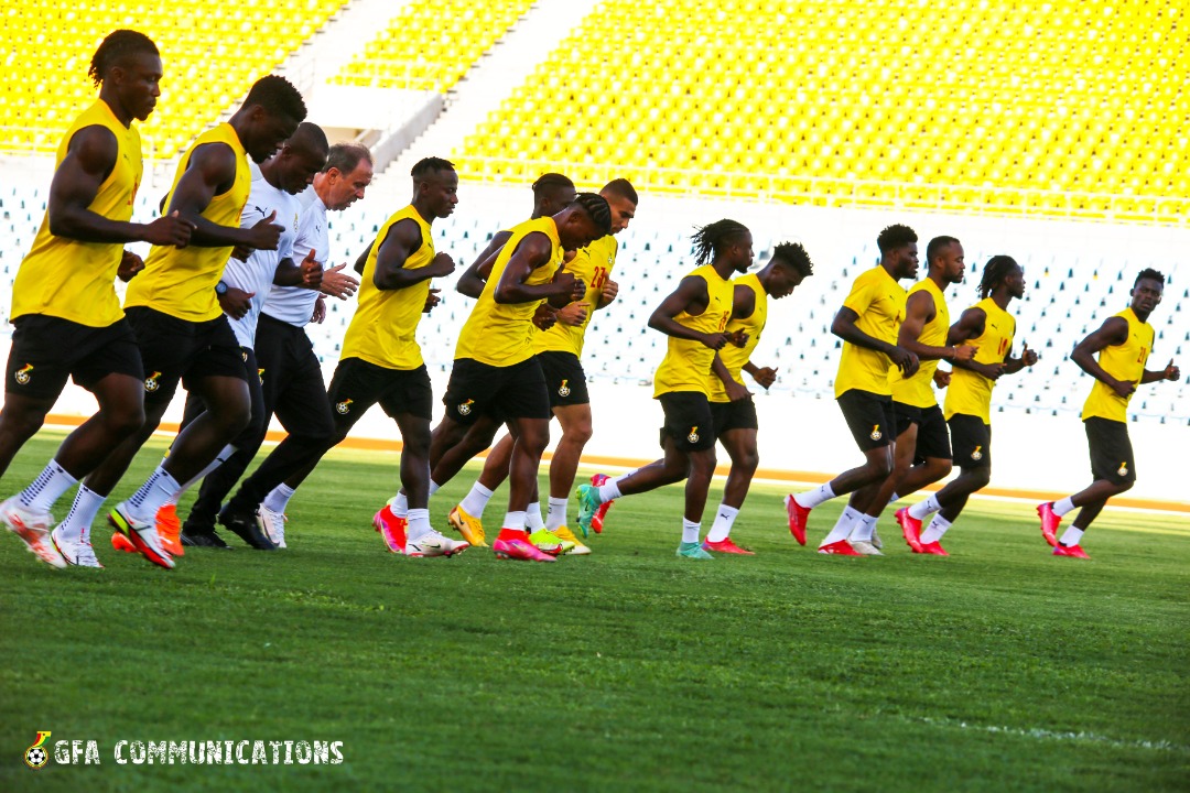 2022 FIFA WCQ: Black Stars to train on Monday ahead of Zimbabwe tie