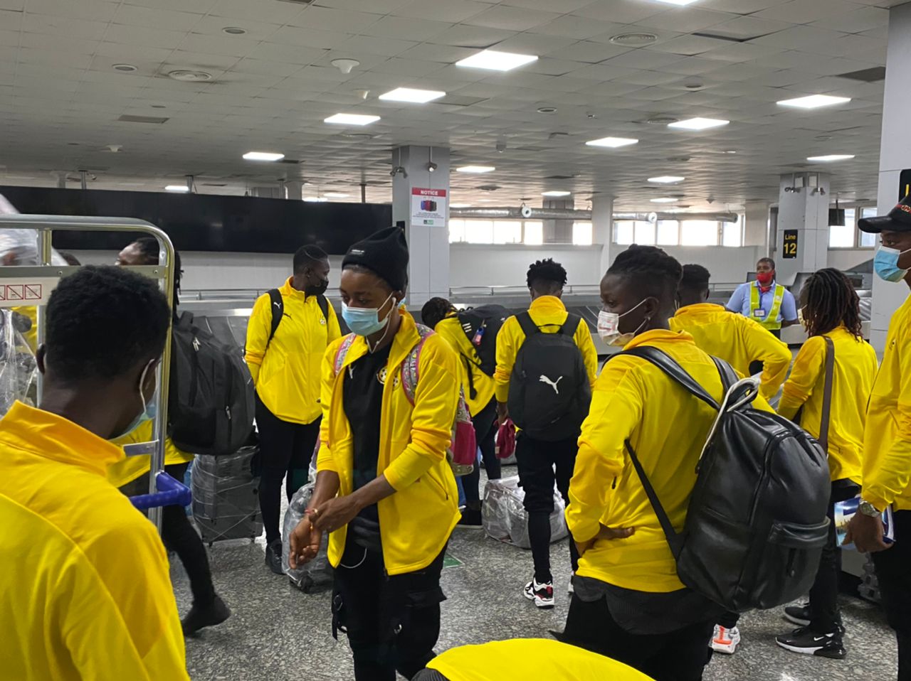 Black Queens touch down in Lagos for AWCON qualifier against Nigeria