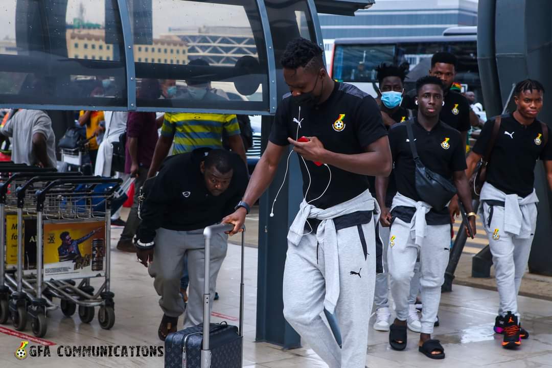 Black Stars arrive in Harare for 2022 World Cup qualifiers tie against Zimbabwe
