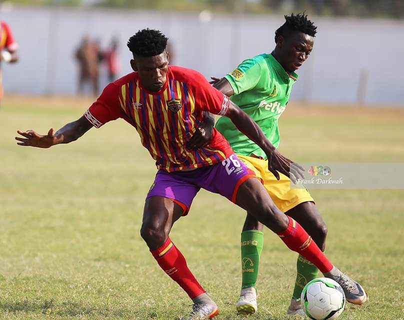 CAF Champions League: Hearts of Oak defender Raddy Ovouka doubtful for WAC of Morocco clash