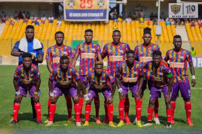 CAF Champions League : Samuel Boadu names Hearts of Oak squad for Morroco trip