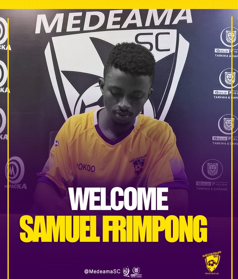 Defender Samuel Frimpong happy to join BIG club Medeama SC