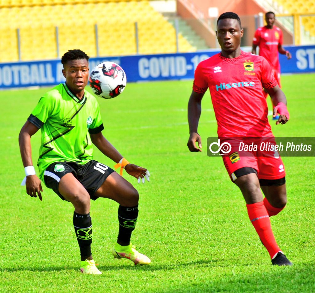 Fatawu Issahaku marks GPL debut with Dreams FC