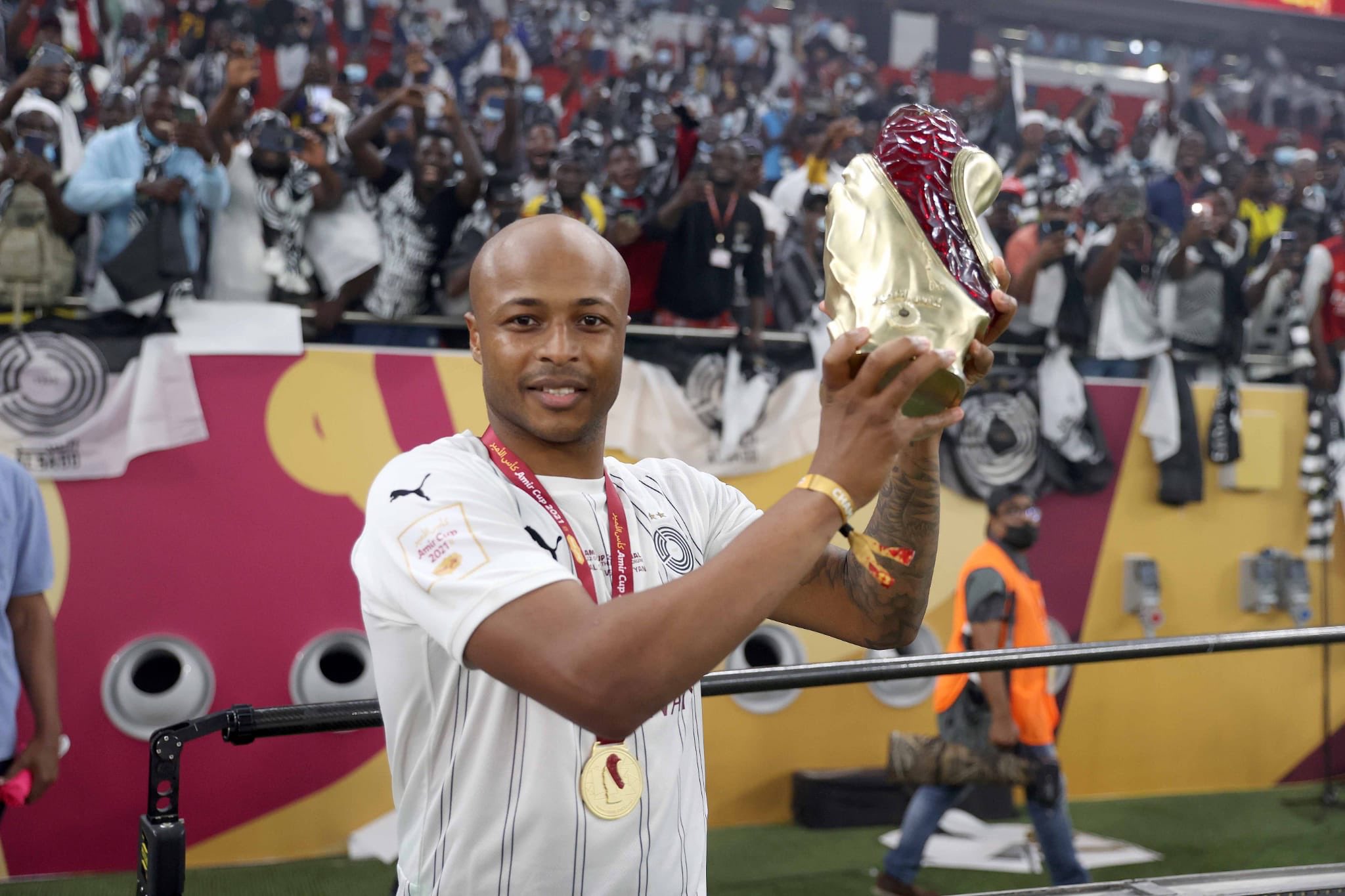 Ghana forward Andre Ayew target winning more trophies with Al Sadd after Emir Cup triumph