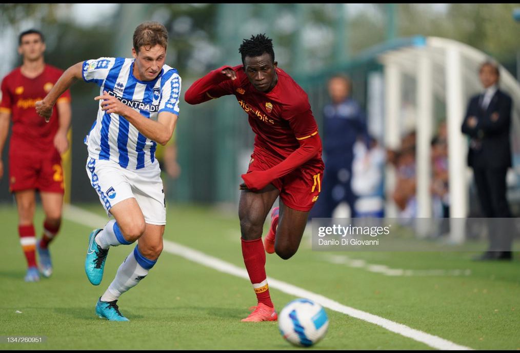Ghanaian youngster Felix Afena-Gyan eulogised after scoring brace for AS Roma against Pescara in Italy's Primavera 1 division