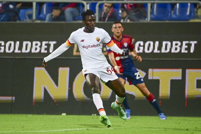 Ghanaian youngster makes Seria A debut for AS Roma - GhanaPlus