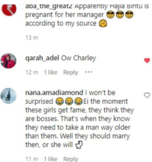Hajia Bintu Allegedly Pregnant For Her Manager
