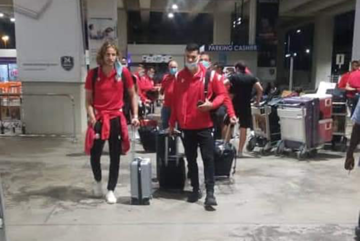 Hearts of Oak CAF Champions League opponent Wydad Athletic Club arrive in Ghana for Sunday's clash