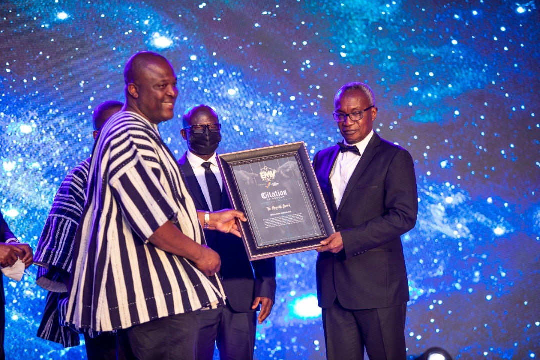 EMY 2021: Ibrahim Mahama wins first ever award in Ghana