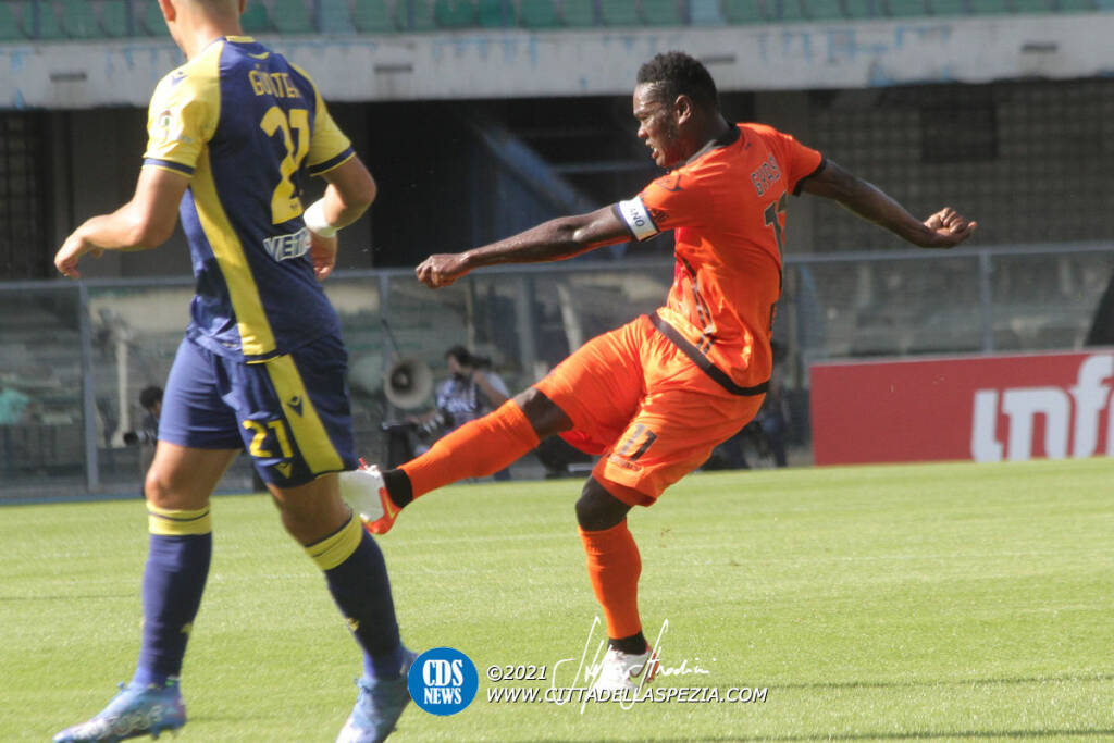 In-form Ghana forward Emmanuel Gyasi made Spezia captain