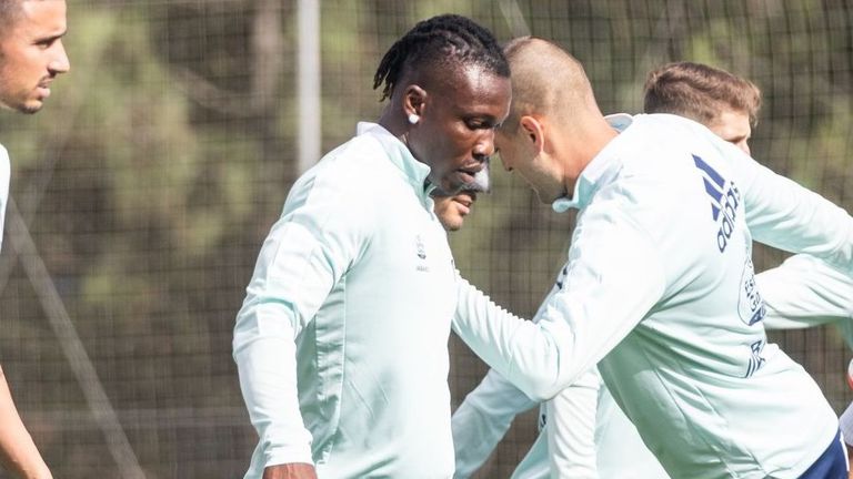 Joseph Aidoo returns to training for Celta Vigo