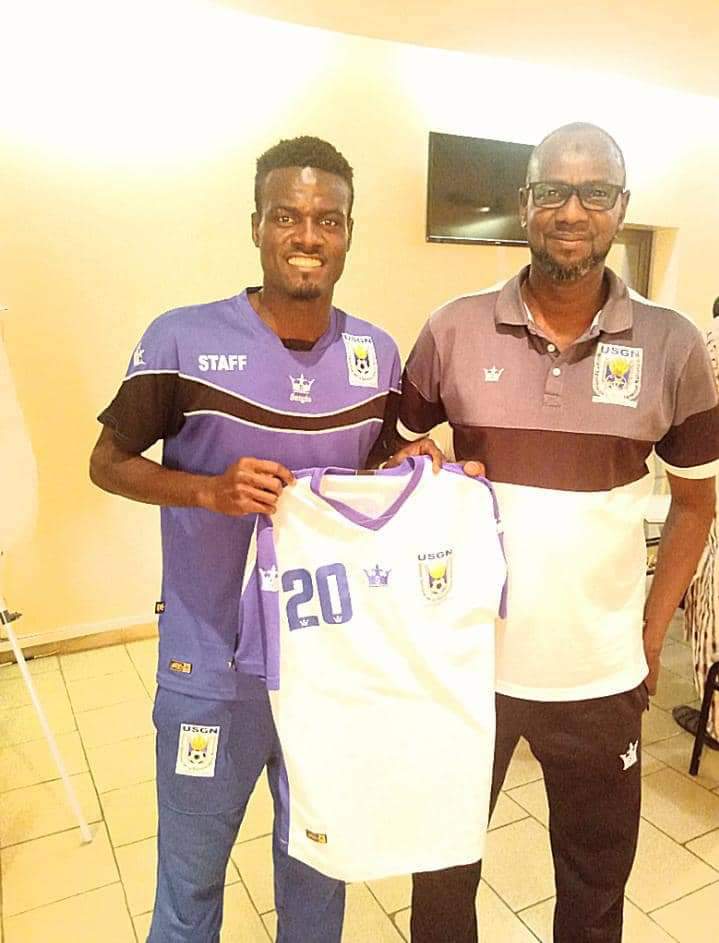 Former Inter Allies defender Hashmin Musah joins Nigerian premier League Side US Gendarmerie