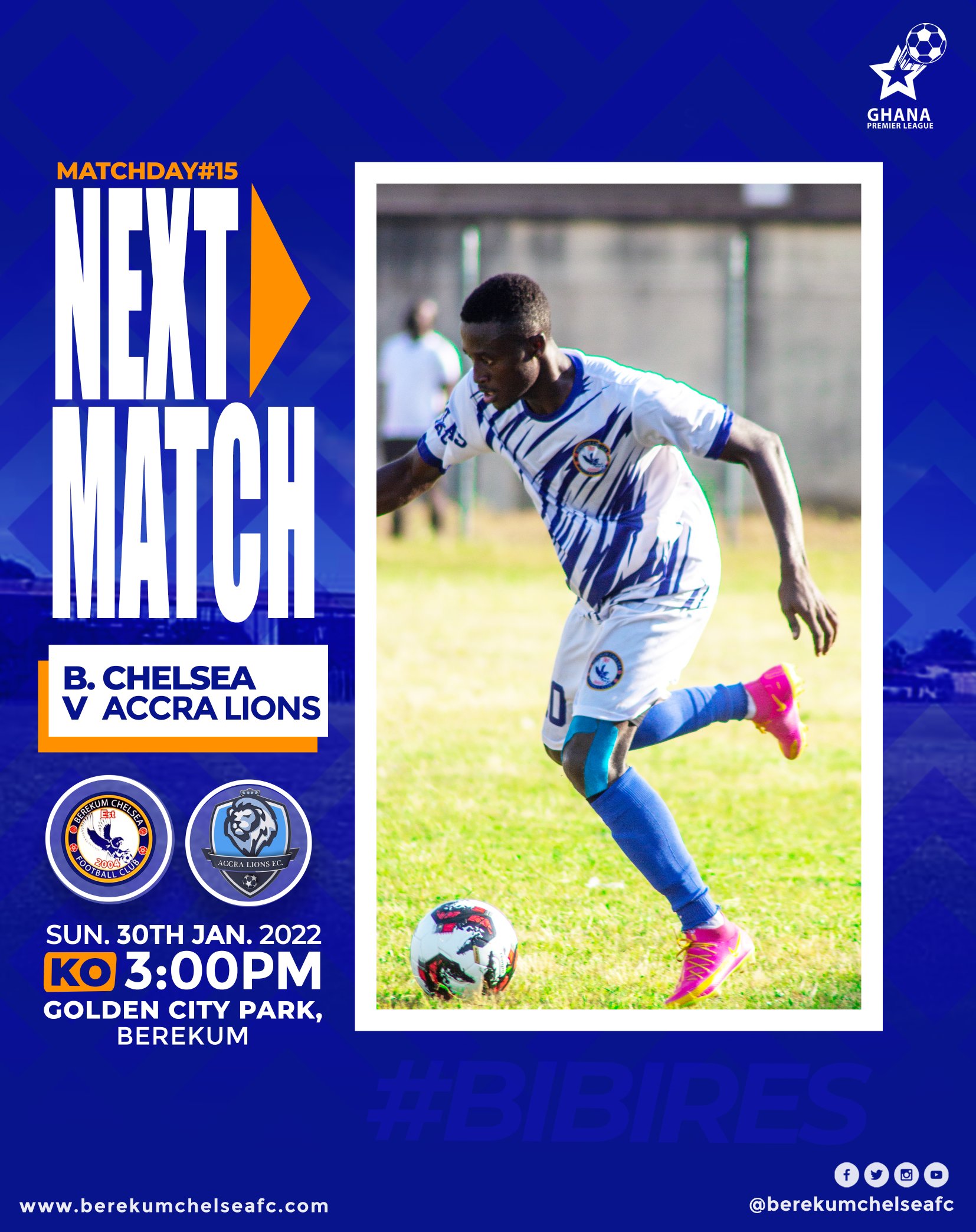 GPL MW15 Preview: Winless Chelsea aim to halt run as in-form Accra Lions visit Berekum
