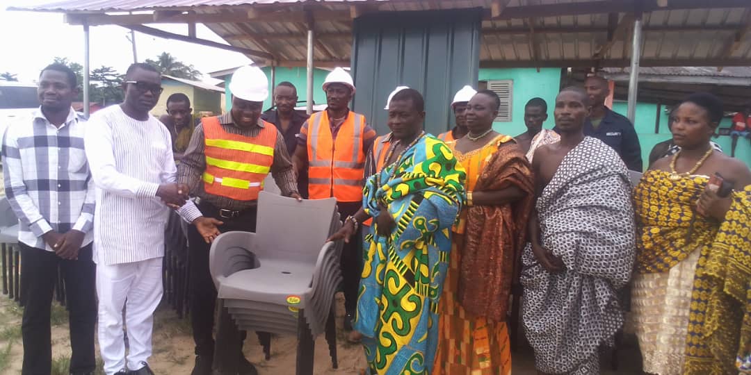 3 communities in Wassa East supported with building materials