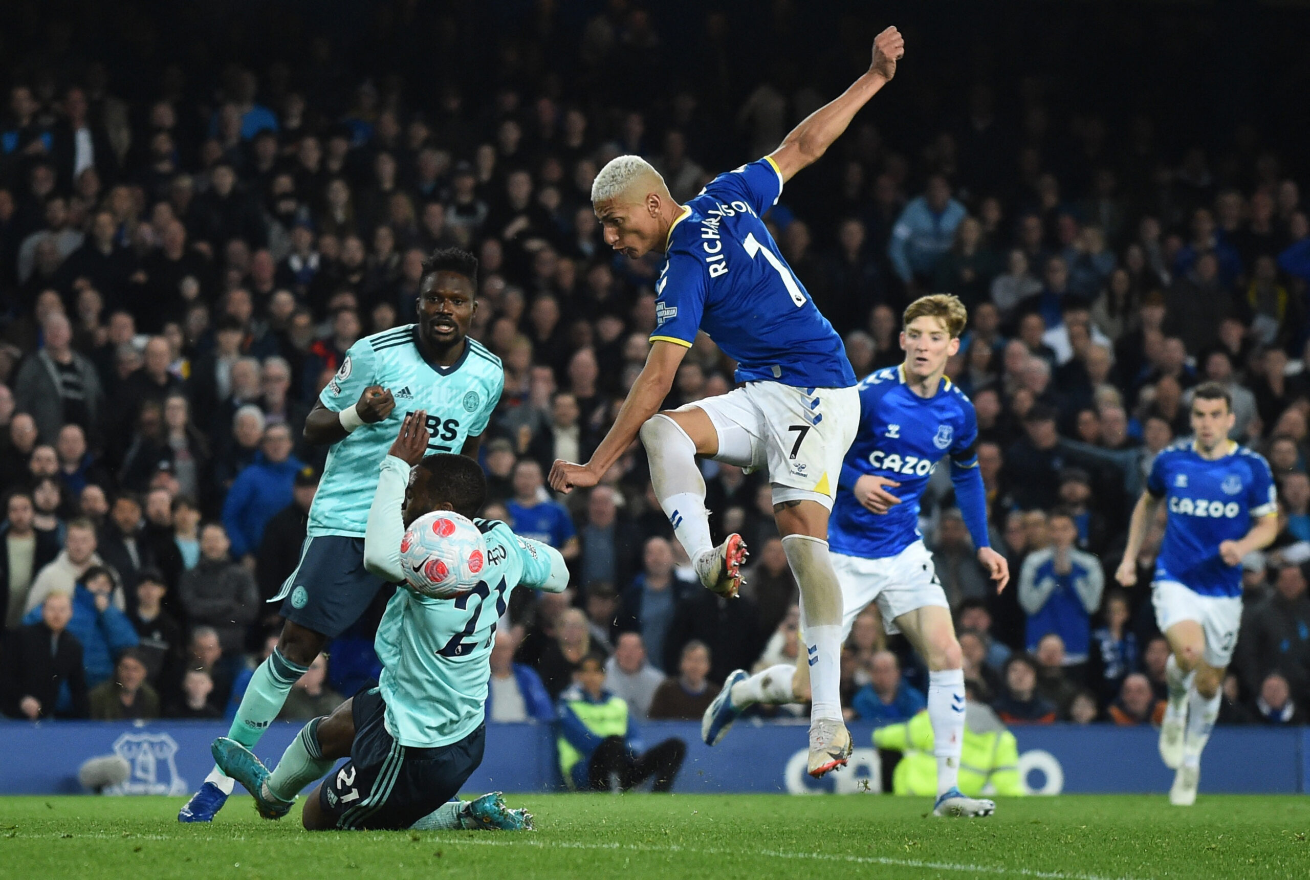 Ghana defender Daniel Amartey cameos as Leicester City draw against Everton