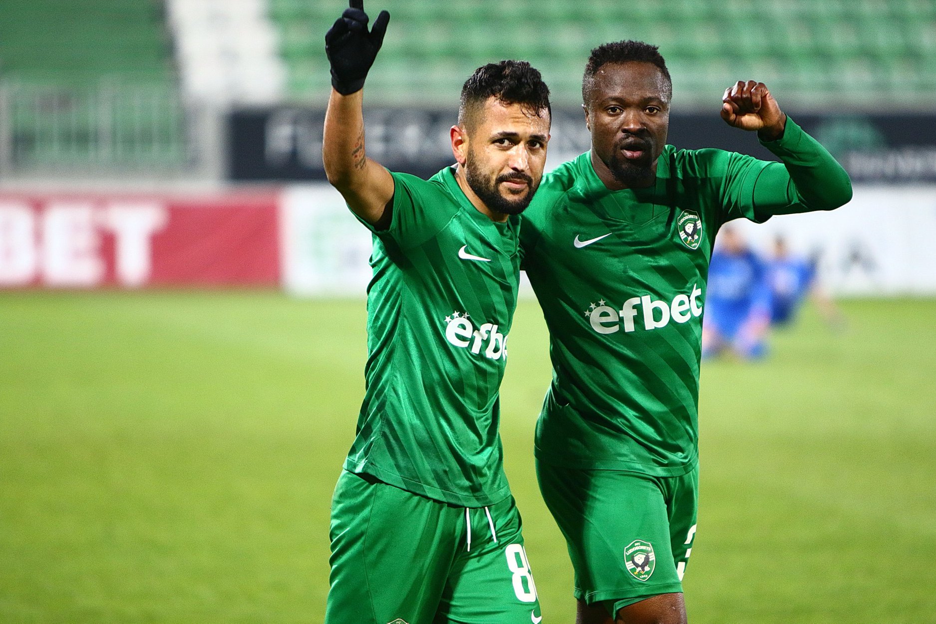 Ghana forward Bernard Tekpetey scores to inspire Ludogorets to heavy win in Bulgarian league