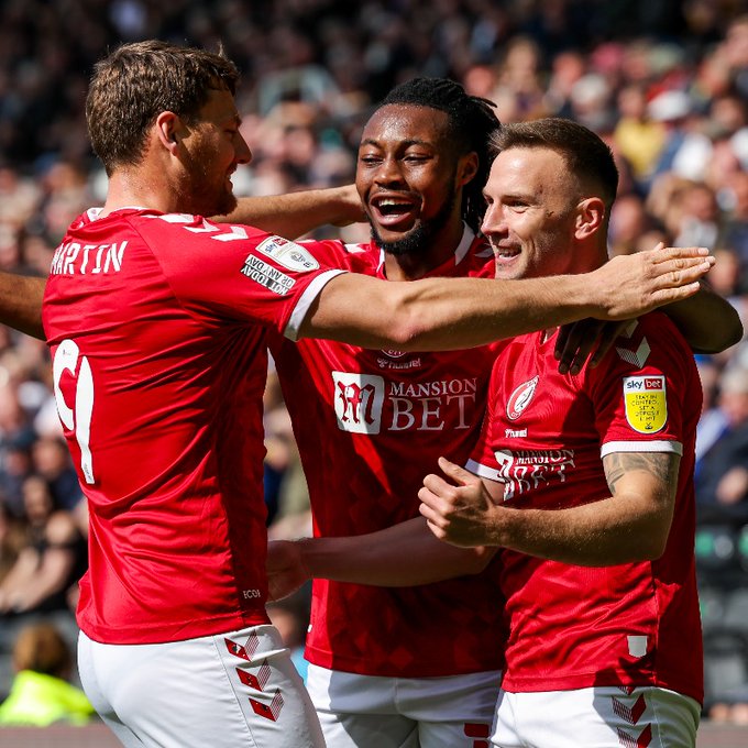 VIDEO: Watch Antoine Semenyo's goal for Bristol City against relegated Derby County