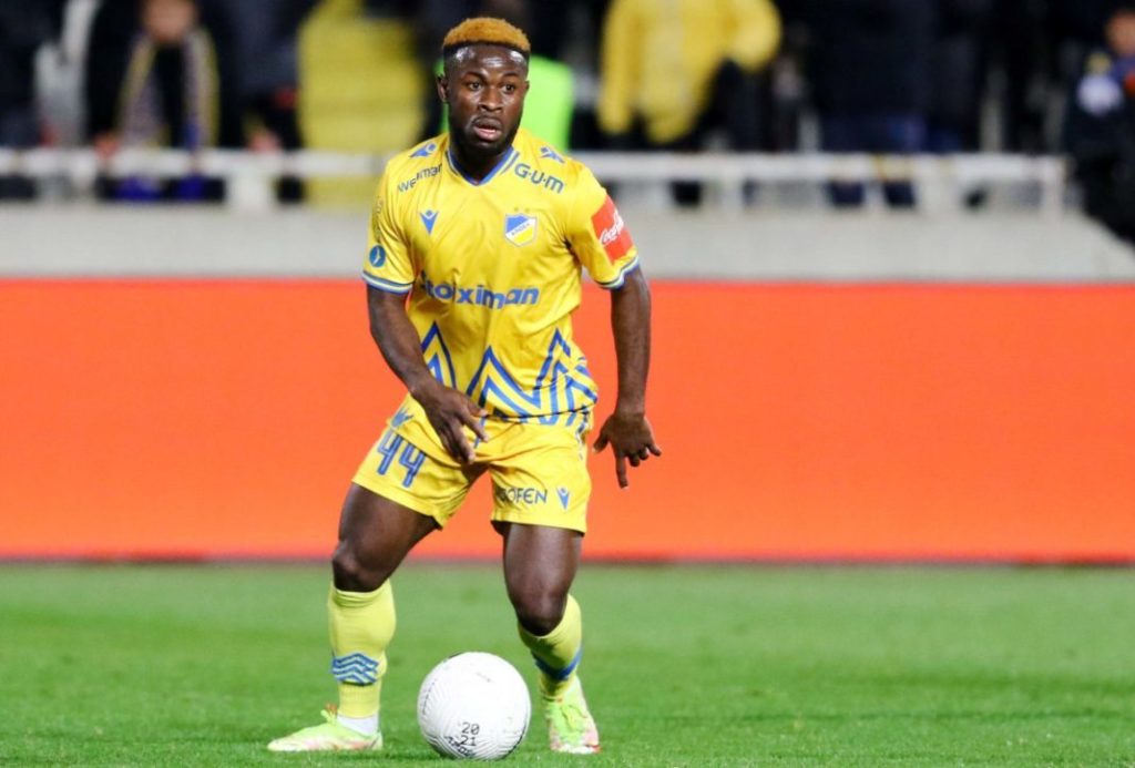 We really want to win the league title - APOEL Nicosia forward Kingsley Sarfo