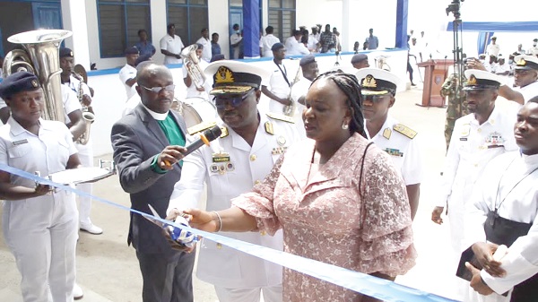 Western Naval Command in Sekondi inaugurates housing units for personnel