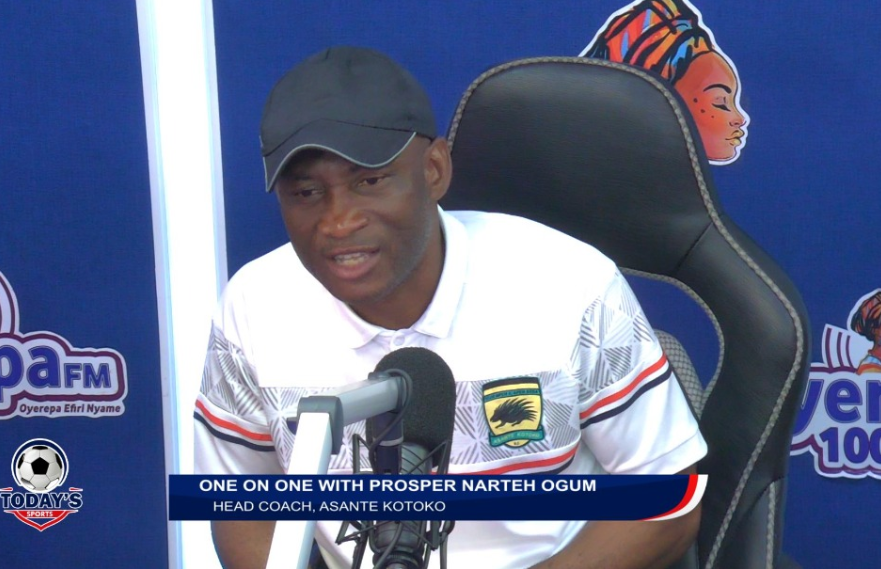 Nobody can intimidate me, says Asante Kotoko coach Prosper Narteh Ogum