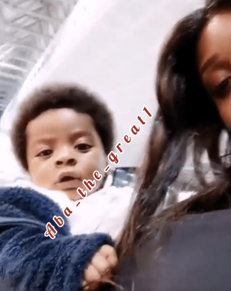 Check Out A Rare Photo Of ZionFelix's Son He Had With His Italian Baby Mama