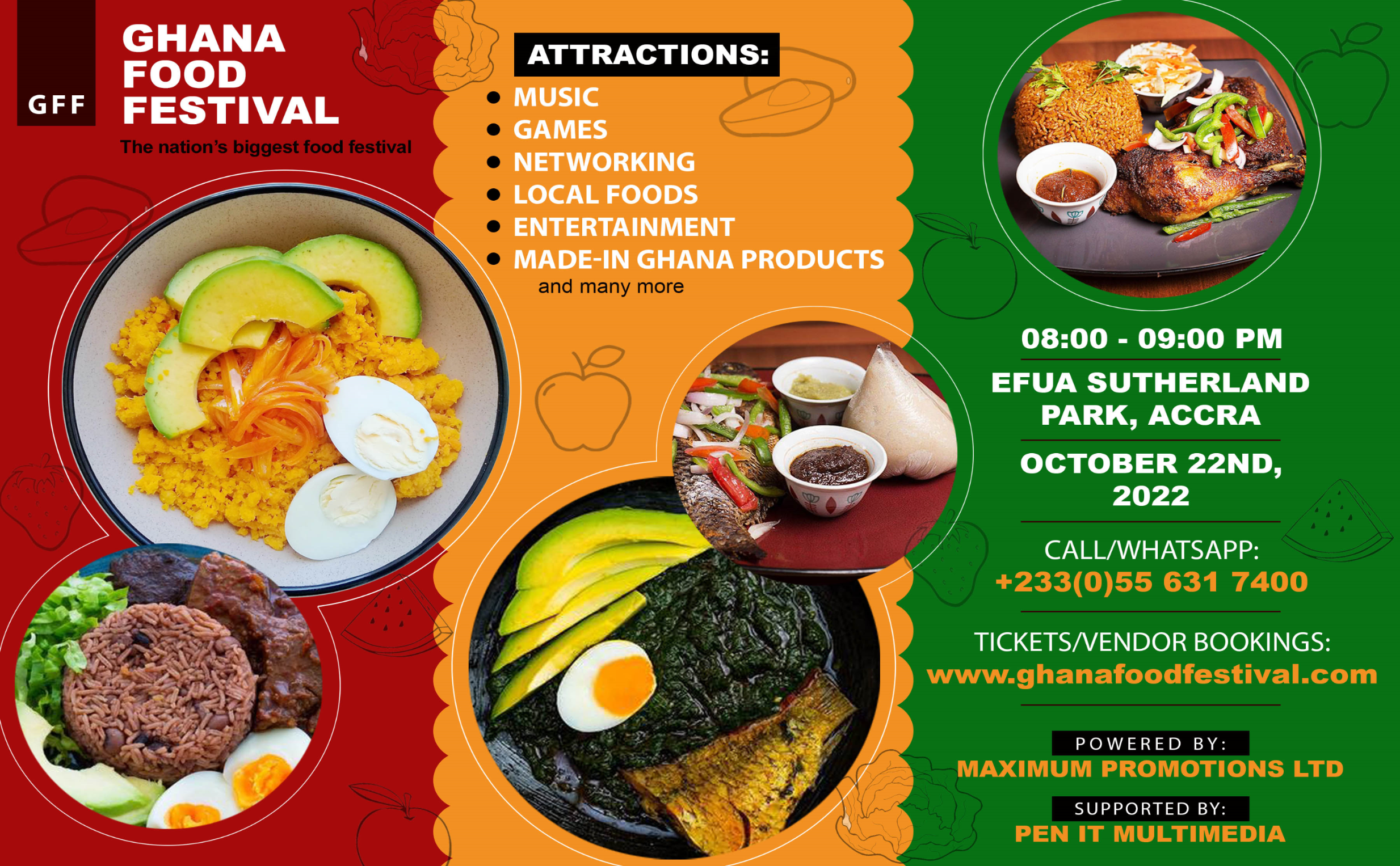 Maiden edition of Ghana Food Festival lunched