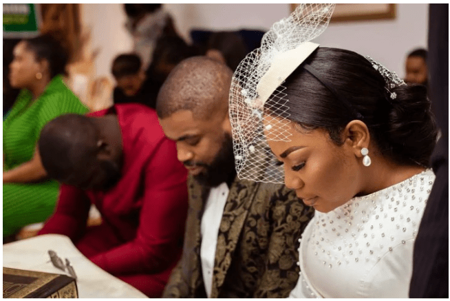 “Forever To Go With You Sweet” – Mercy Chinwo Says As She Shares Her Wedding Photos