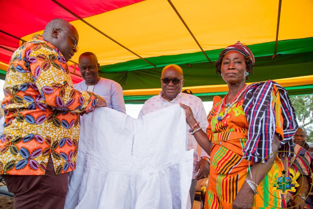 President Akufo-Addo enskinned Chief of Truth at Daffiama-Bussie-Issa