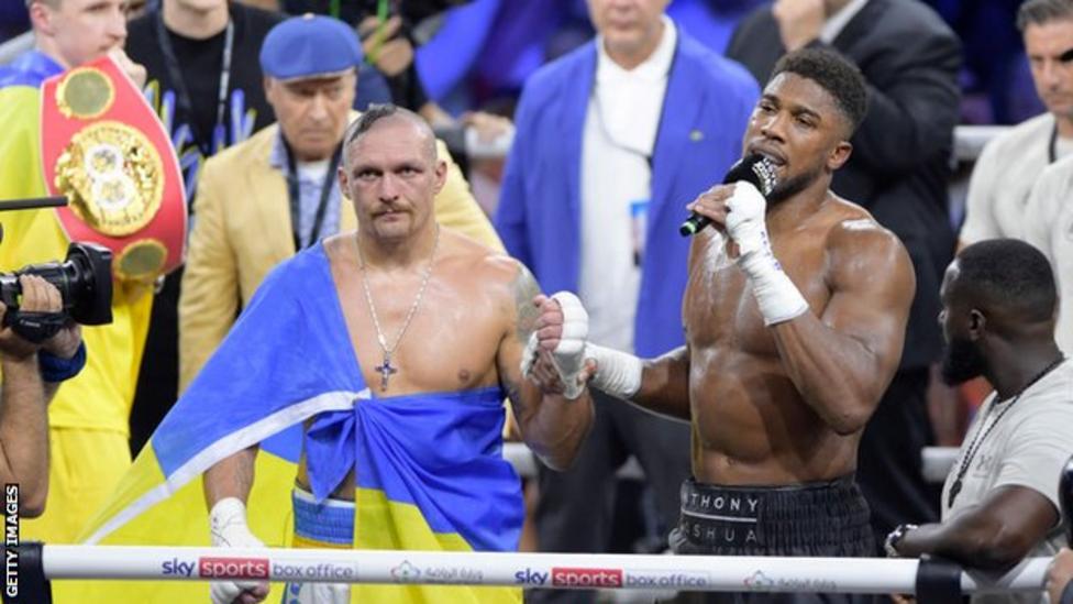 Anthony Joshua 'accepts Tyson Fury's terms' for all-British December fight