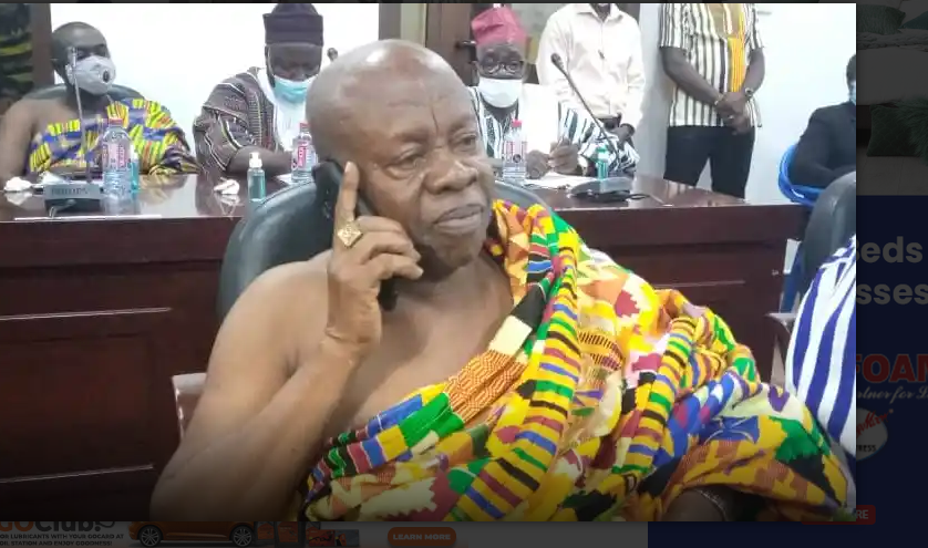 We’re solidly behind you to punish anyone engaged in galamsey – Chiefs tell Akufo-Addo