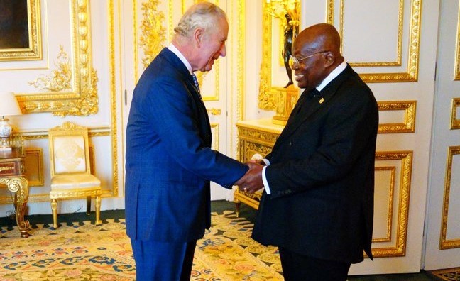 King Charles welcomes Akufo-Addo at Windsor Castle