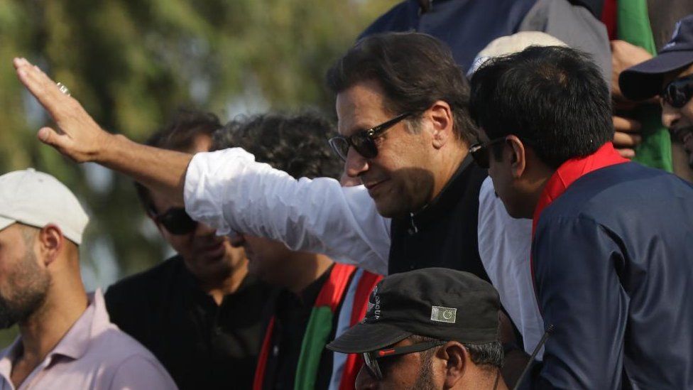 Pakistan ex-Prime Minister Imran Khan shot