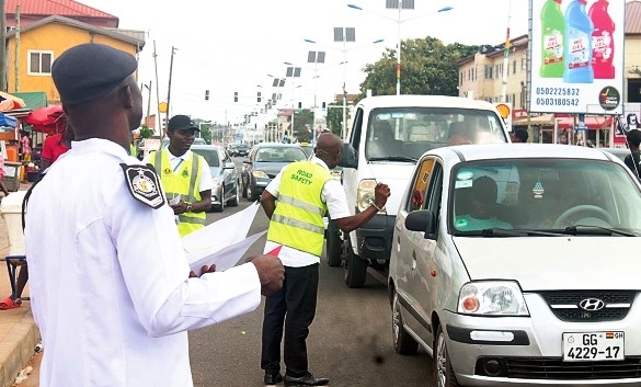 Police officers on roads encouraged to enforce laws
