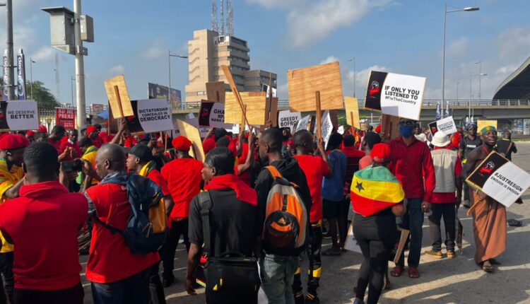 ‘Ku Me Preko’ demonstrators hit streets of Accra to protest economic hardships