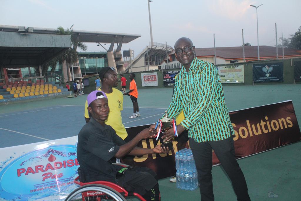 Bernard Yawson is Ghana’s No. 1 Wheelchair Tennis player