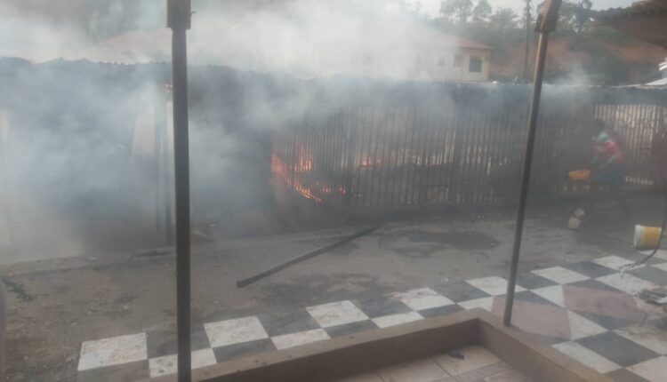Fire destroys popular prostitution base in Tarkwa – Skyy Power FM